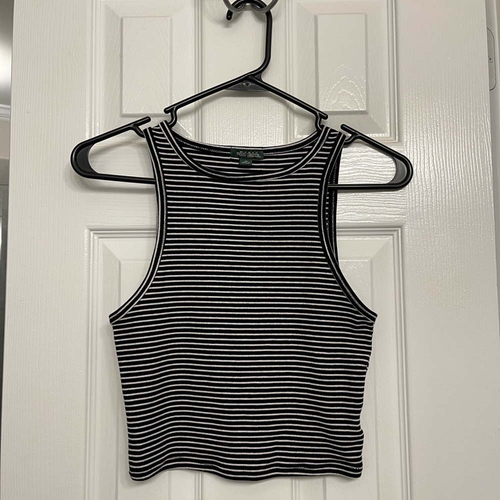 Wild Fable Crop Tank Striped | Size XS